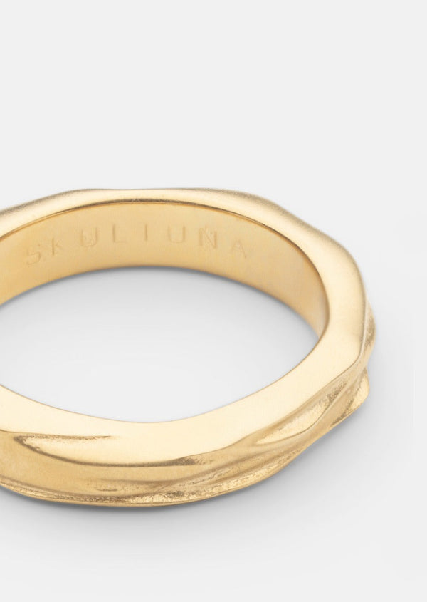 Ring - Opaque Objects - Matte Gold Plated