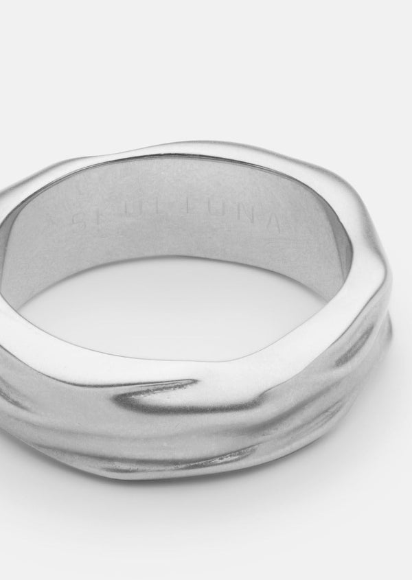 Ring Thick - Opaque Objects - Matte Steel