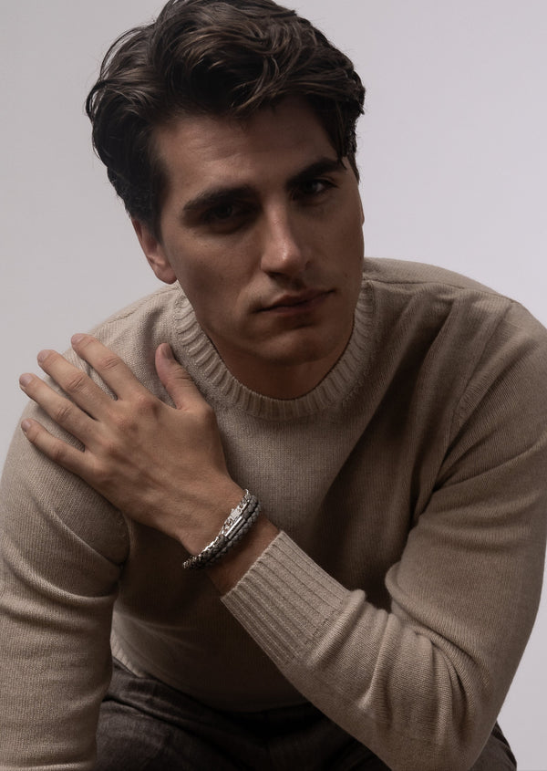 Paul Chain Bracelet - Silver Plated