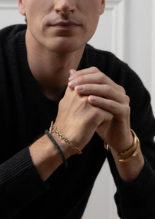 Unité Chain Bracelet - Gold Plated