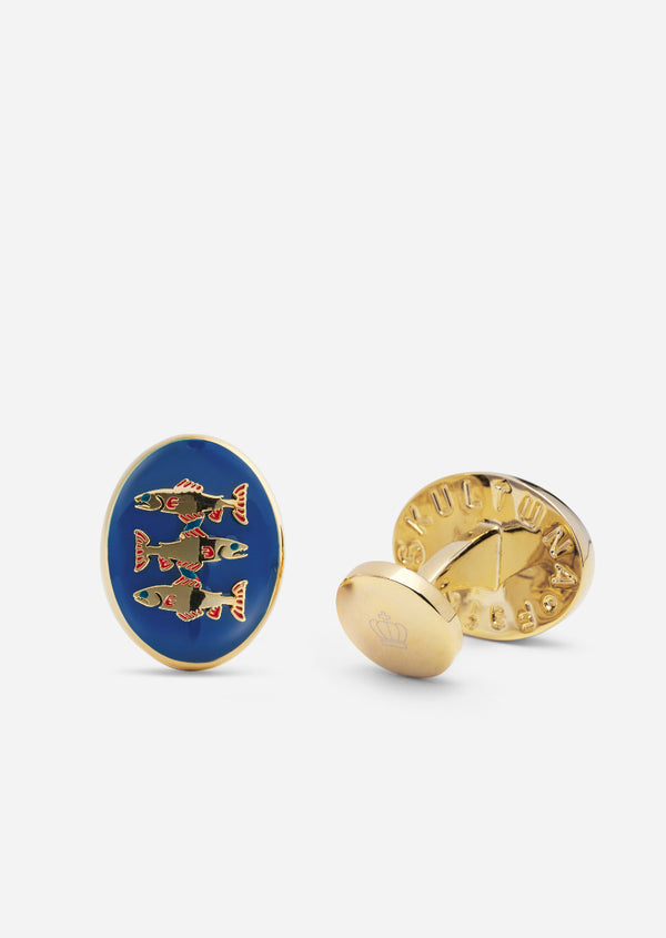 Klercker x Skultuna Cufflinks - Ångermanland
