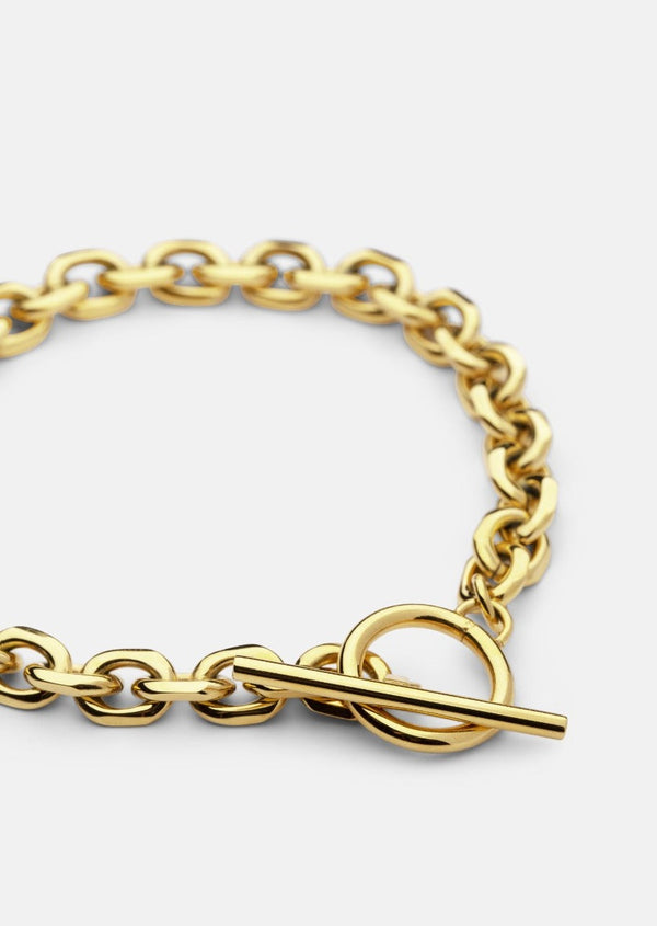 Unité Chain Bracelet - Gold Plated
