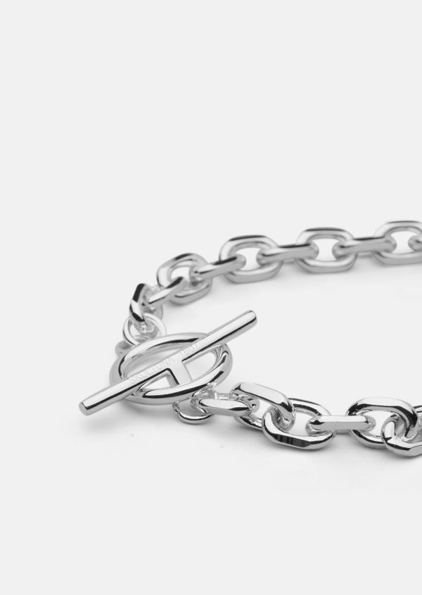 Unité Chain Bracelet - Silver Plated