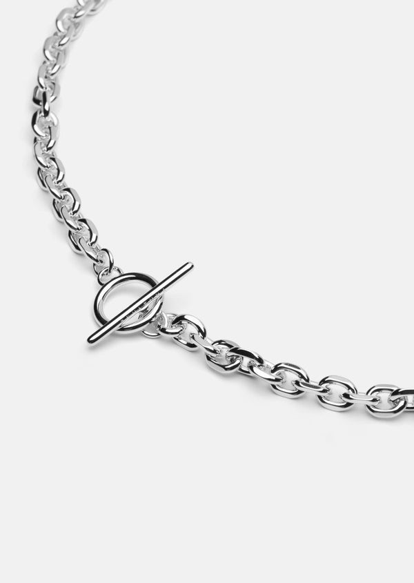 Unité Chain Necklace - Silver Plated