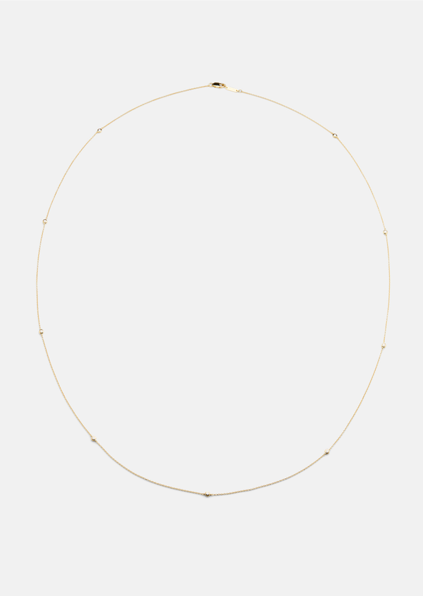Aurora Long Necklace – Gold Vermeil