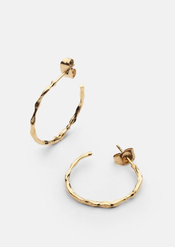 Chunky Loop Earring - Gold Plated