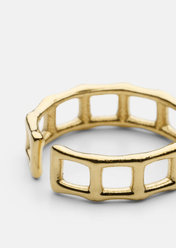 Bambou Trail Ring - Gold Plated