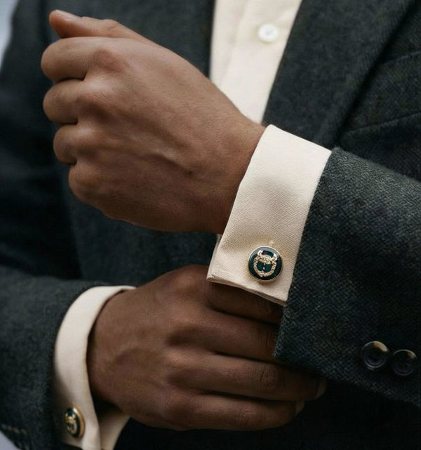 Huntsman cufflinks from Skultuna