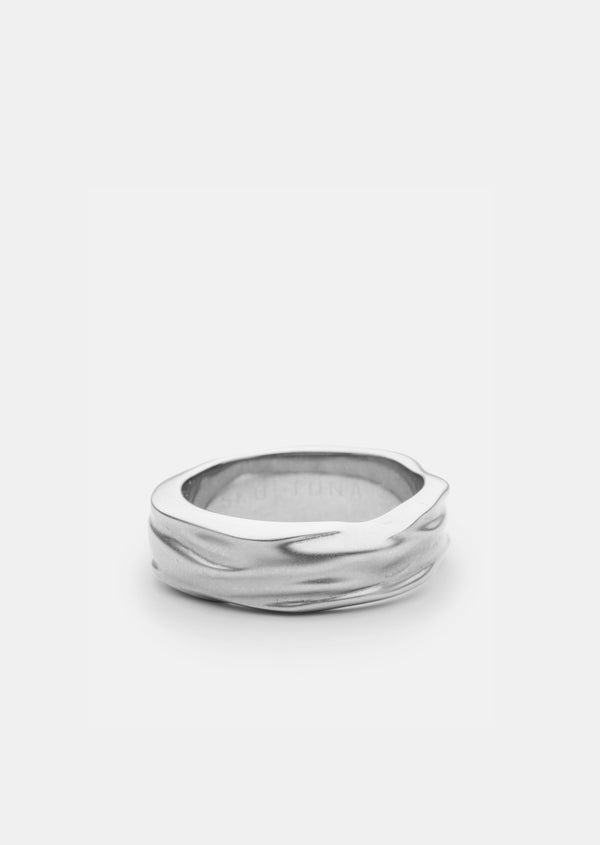 Ring Thick - Opaque Objects - Matte Steel