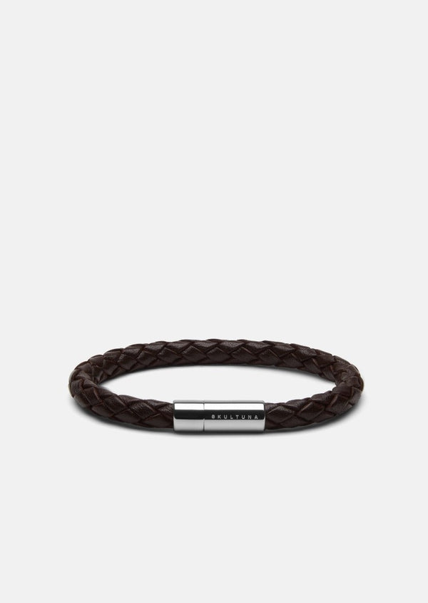 Leather Bracelet - Dark Brown