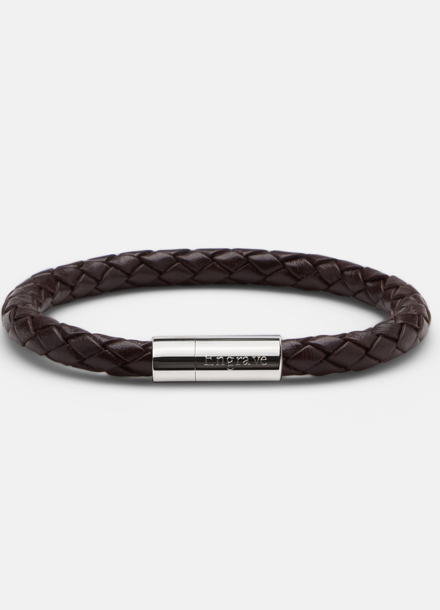 アクセサリー SKULTUNA Stealth Bracelet-Brown-Large Stealth Bracelet - Brown – Skultuna 1607