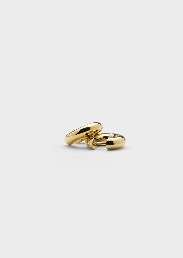 Hoop Earrings - Gold Plated - Small