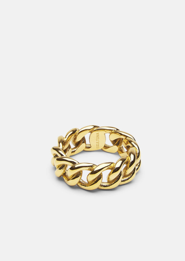 Chain Ring – Gold Plated