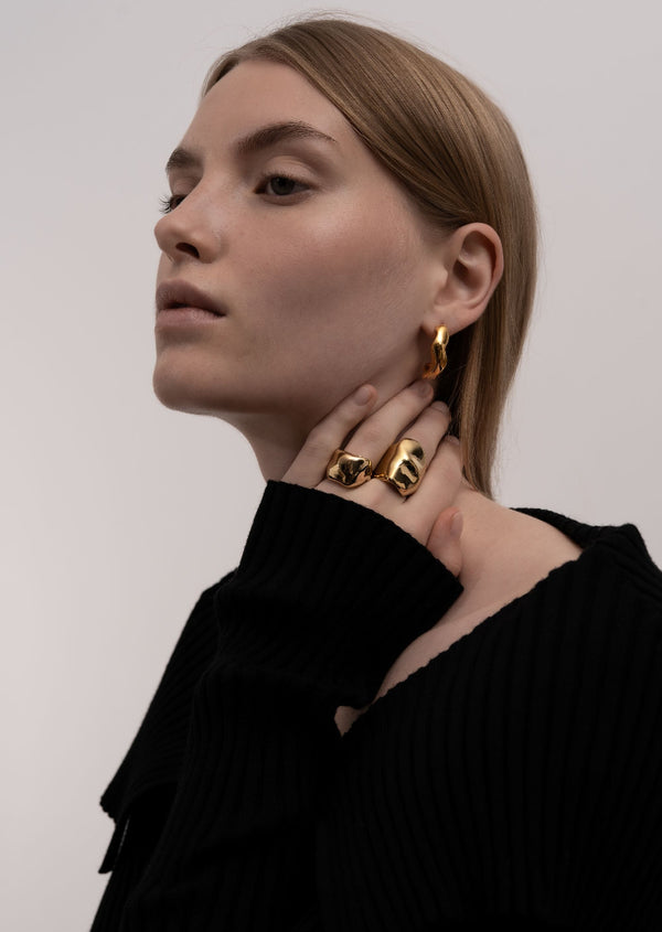 Chunky Ring - Gold Plated