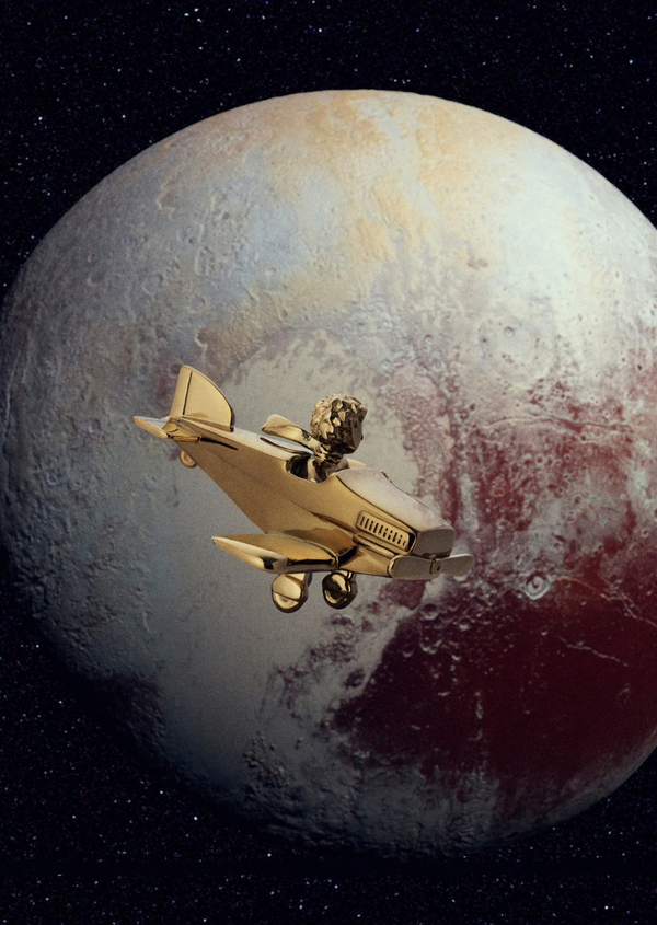 Le Petit Prince x Skultuna - The Little Prince Flygplan