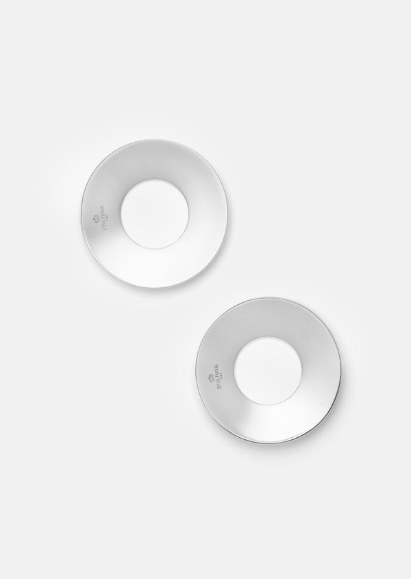 Drip Plate Small - Set of 2 - Silver Plated