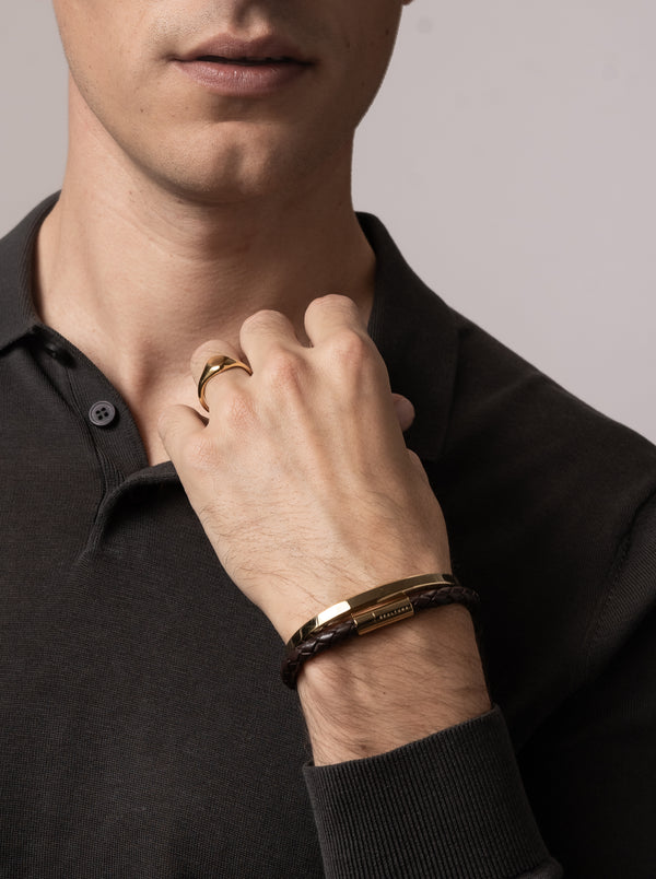 Signet ring – Gold Plated