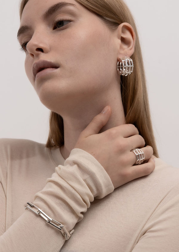 Relier Ring - Silver Plated