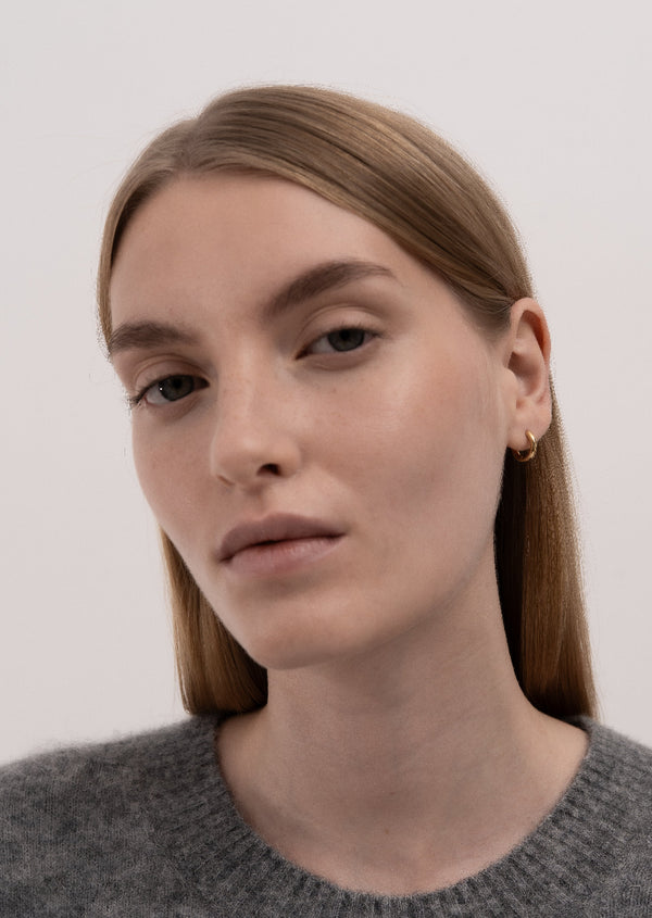 Hoop Earrings - Gold Plated - Small