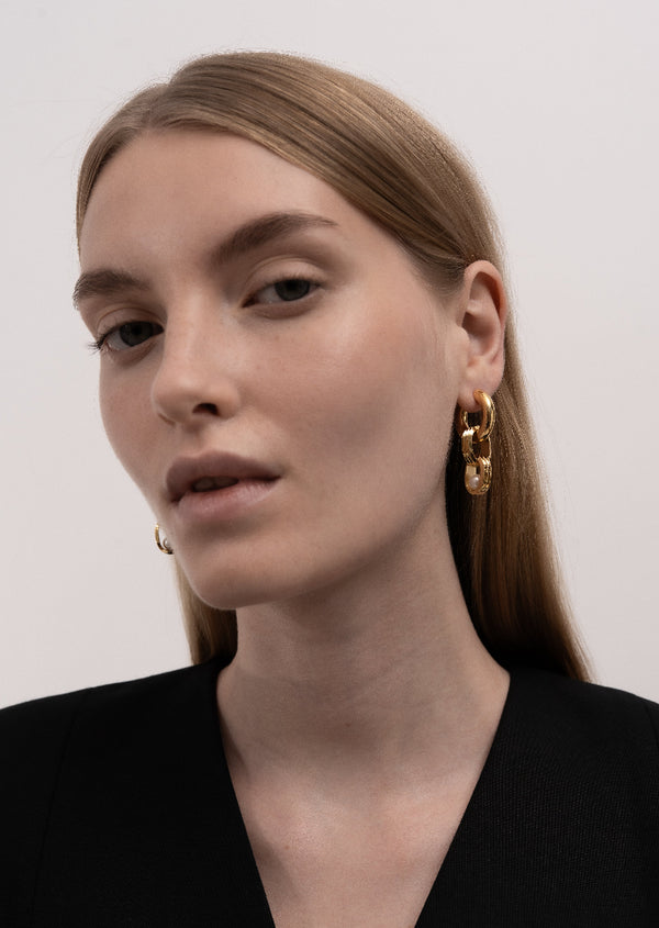 Hoop Earrings - Déco - Gold Plated