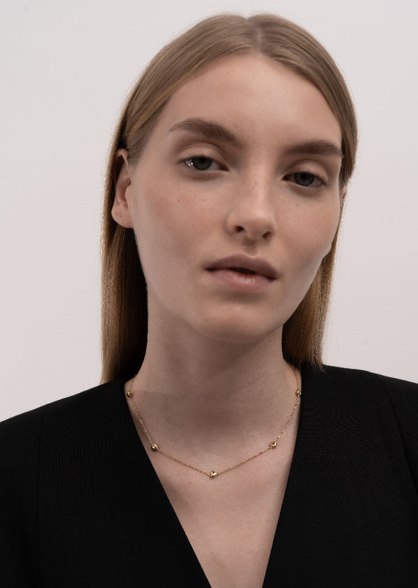 Heart Petit Necklace – Gold Vermeil