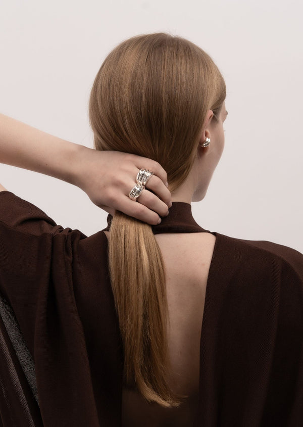 Écume de Mer - Marea Ring - Silver Plated