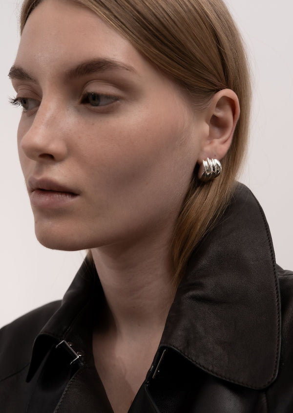 Écume de Mer - Marea Earrings - Silver Plated