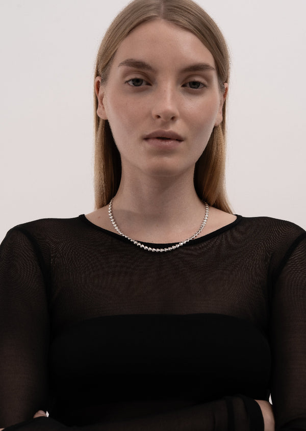 Mille Coeurs Collier Necklace - Sterling Silver
