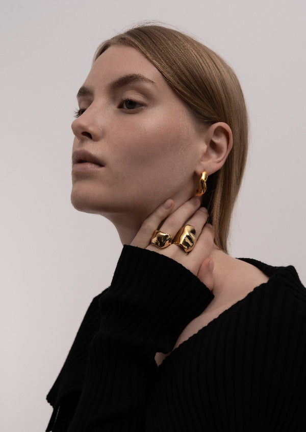 Chunky Ring - Gold Plated