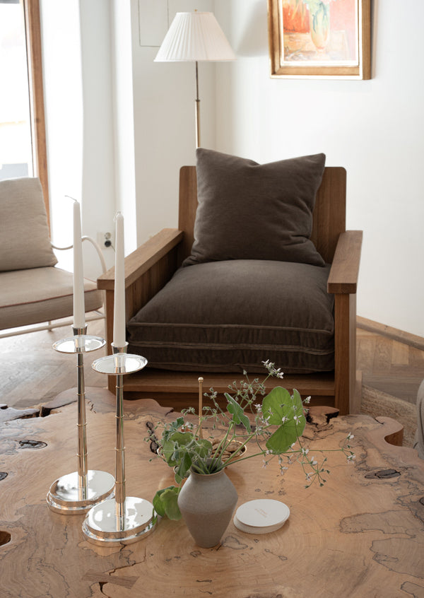 Graceful Ljusstake design Marie-Louise Sjögren - Försilvrad