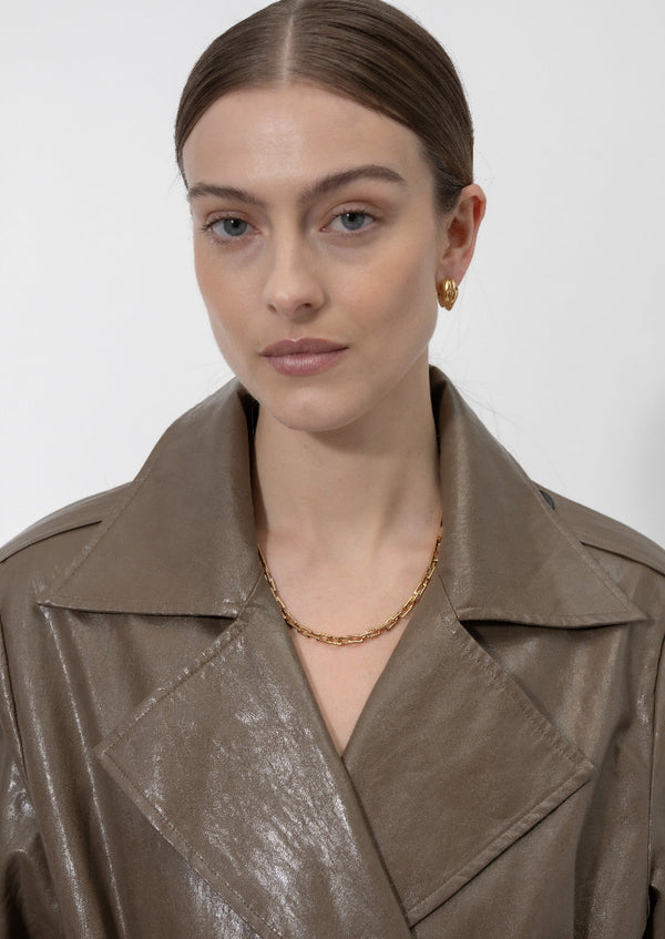 Écume de Mer - Unda Petit Earrings - Gold Plated