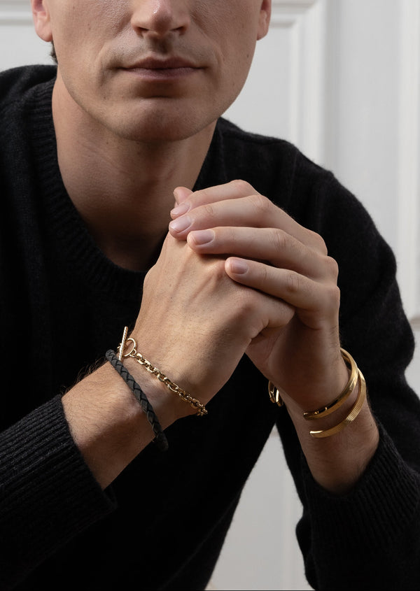 Skultuna Icon Cuff - Gold Plated