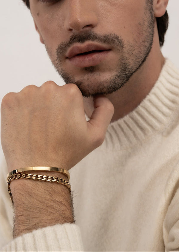 Paul Chain Bracelet - Gold Plated