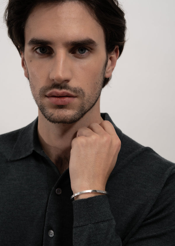 SB Cuff Thin - Silver Plated