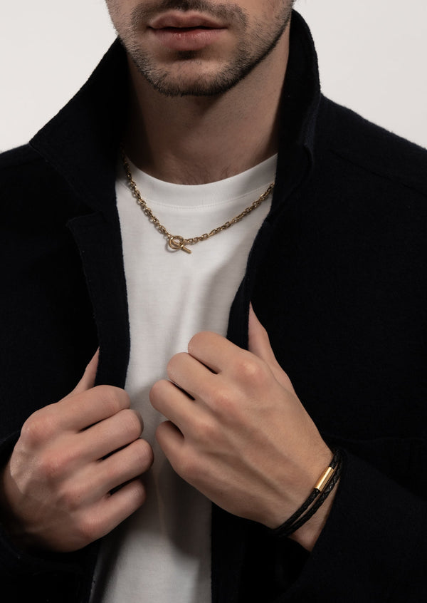 Unité Chain Necklace Thin - Gold Plated