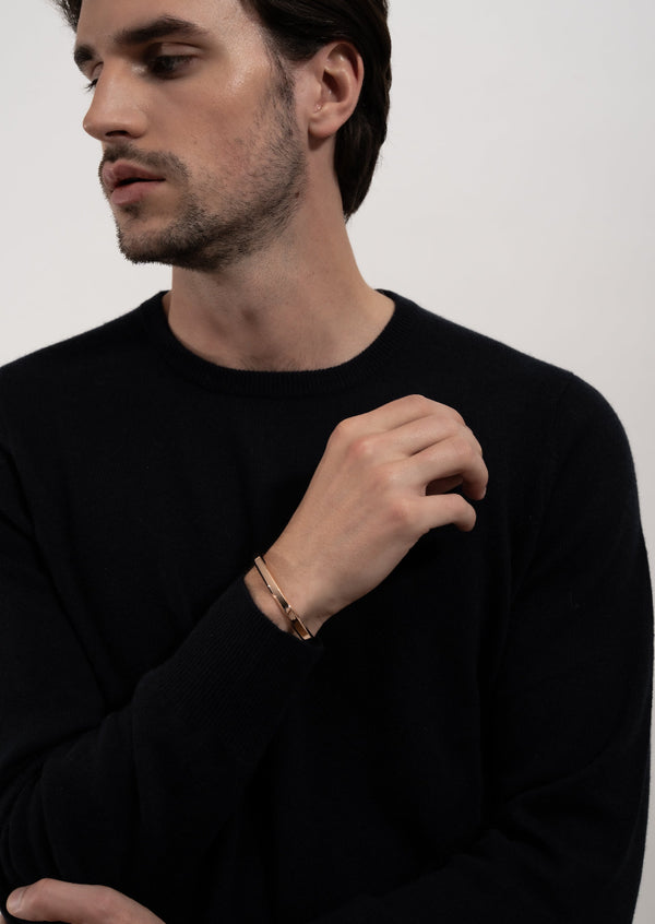 Skultuna Icon Cuff - Rose Gold Plated