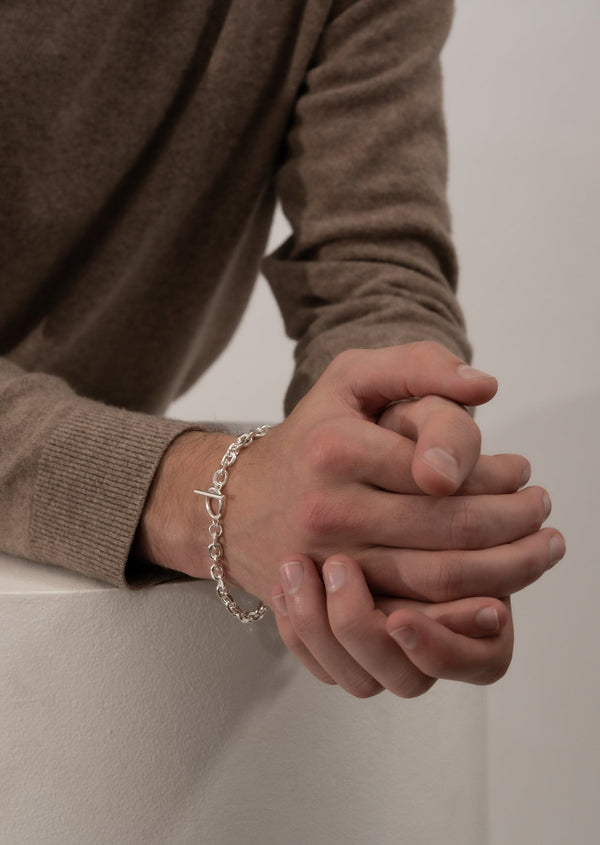 Unité Chain Bracelet - Silver Plated