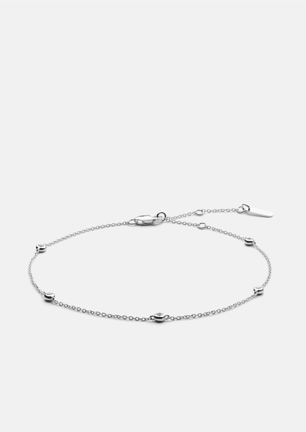 Aurora Anklet – Sterling Silver