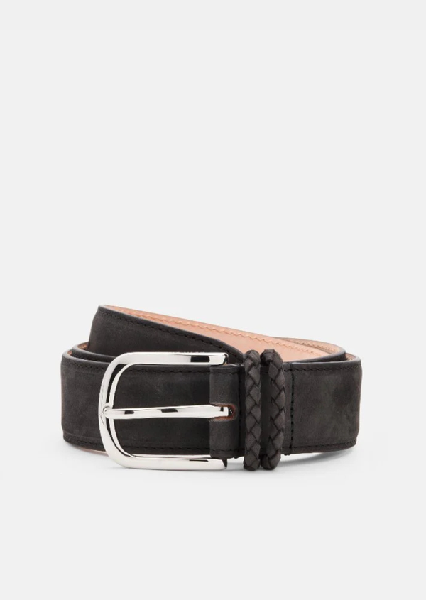 Skultuna Suede Belt - Black