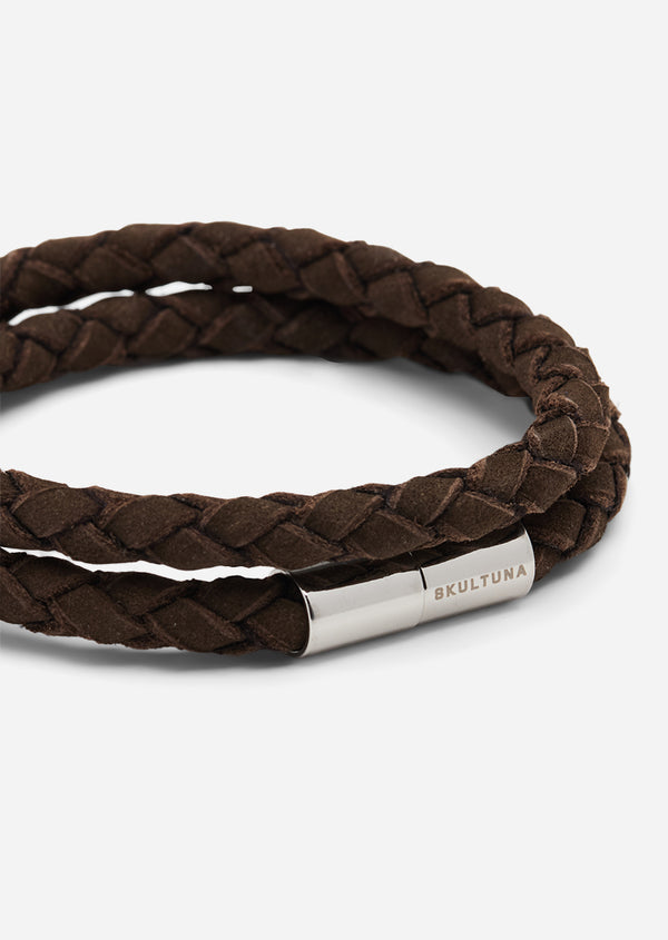 Suede Bracelet - Brown