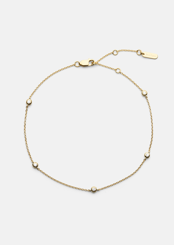 Aurora Anklet - Gold Vermeil