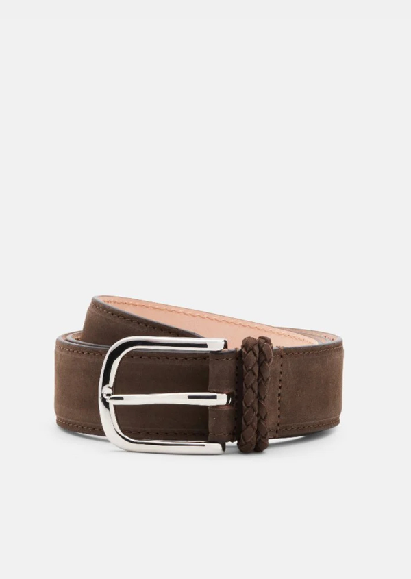 Skultuna Suede Belt - Brown