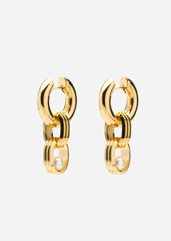 Hoop Earrings - Déco - Gold Plated