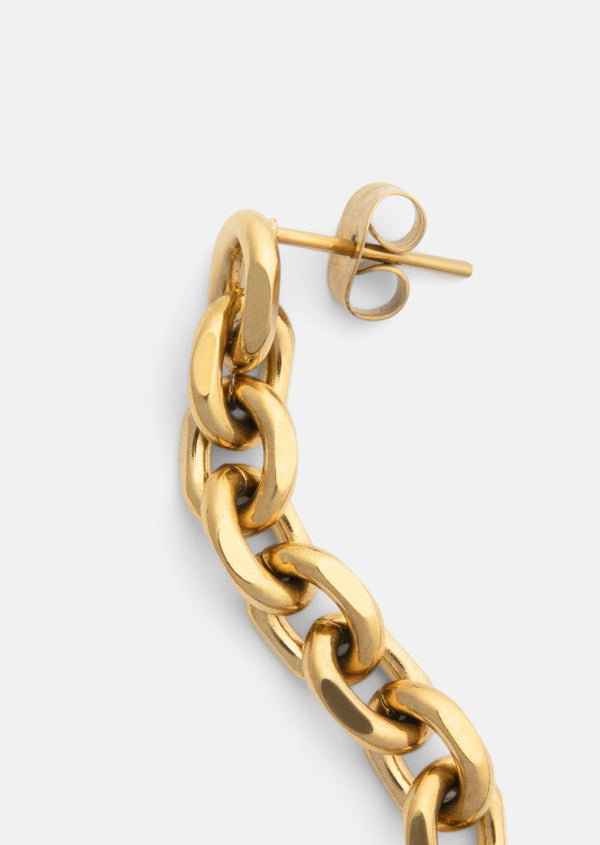 Unité Chain Earring – Gold Plated