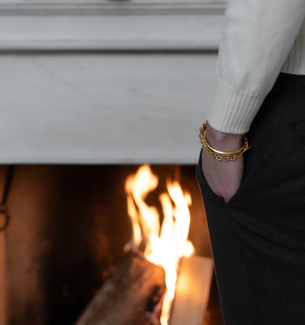 Unité Chain Bracelet - Gold Plated