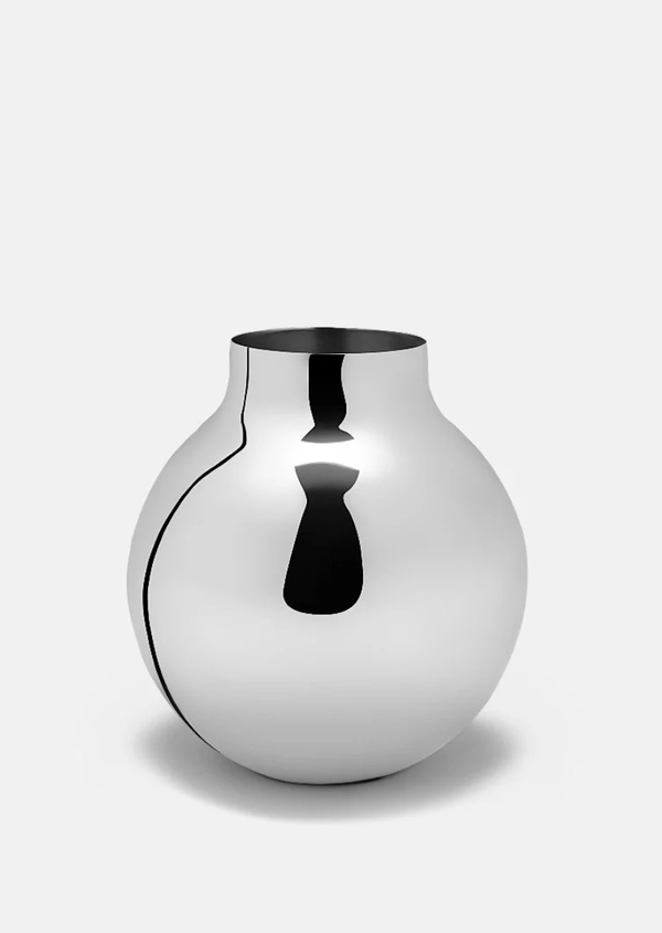 Boule Vas - Försilvrad - Extra Stor