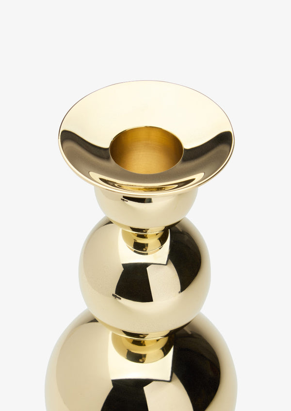 Skultuna Trippel Ball Candlestick