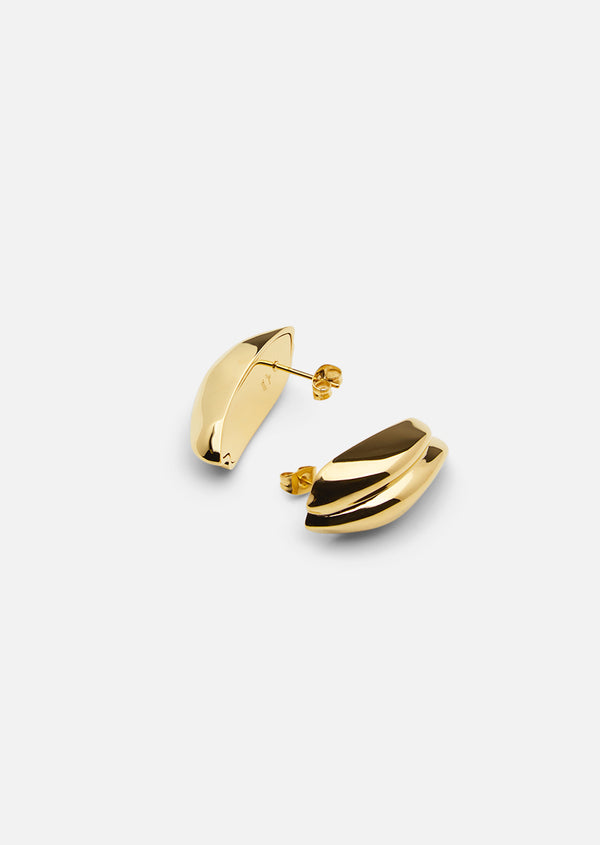 Écume de Mer - Unda Earrings - Gold Plated
