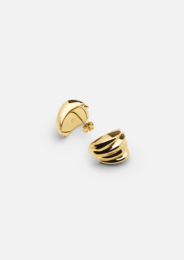 Écume de Mer - Marea Earrings - Gold Plated