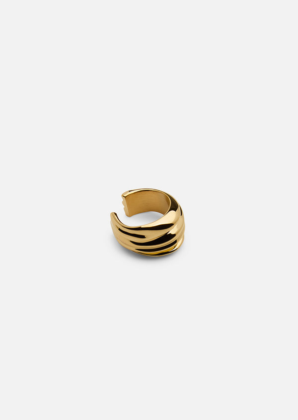 Écume de Mer - Marea earcuff - Gold Plated